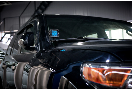 Крепление фар на капот для Toyota Land Cruiser 200 2007-2021