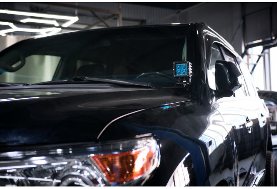 Крепление фар на капот для Toyota Land Cruiser 200 2007-2021