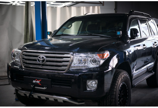 Крепление фар на капот для Toyota Land Cruiser 200 2007-2021