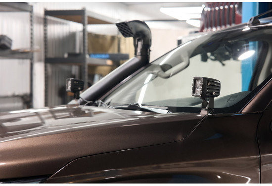 Крепление фар на капот для Mitsubishi L200 2019-2022