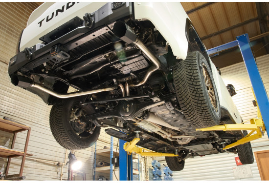 Выхлопная система для Toyota Tundra Double Cab 2022-2025 кетбек