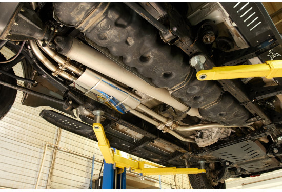 Выхлопная система для Toyota Tundra Double Cab 2022-2025 кетбек