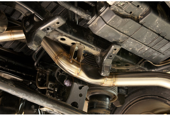 Выхлопная система для Toyota Tundra Double Cab 2022-2025 кетбек