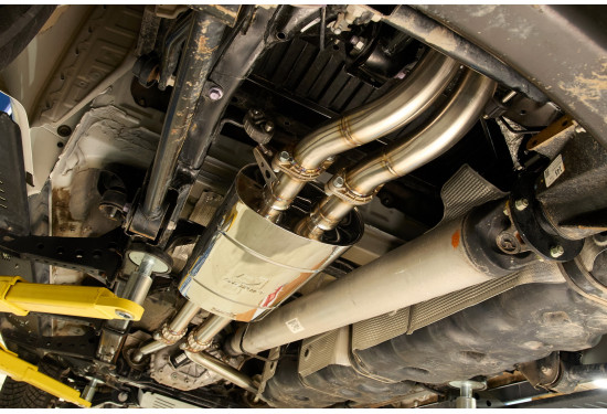 Выхлопная система для Toyota Tundra Double Cab 2022-2025 кетбек