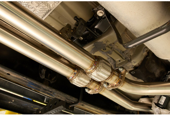 Выхлопная система для Toyota Tundra Double Cab 2022-2025 кетбек