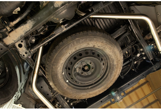 Выхлопная система для Toyota Tundra Double Cab 2022-2025 кетбек