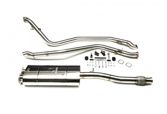 Выхлопная система для Chevrolet Silverado 2017-2024 и GMC Sierra 2018-2024 5.3 л бензин (кетбек)