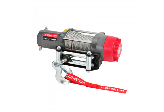 Лебедка электрическая 12V ATV COMEUP CUB 4000 lbs / 1814 кг стальной трос