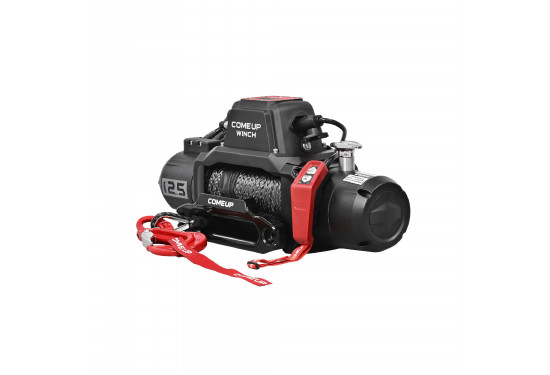 Лебедка электрическая 12V COMEUP SOLO 12.5rs 12500 lbs / 5670 кг синтетический трос