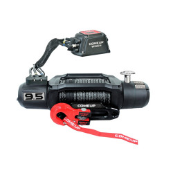 Лебедка электрическая 12V COMEUP SOLO 9.5rs Trail Edition 9500 lbs / 4310 кг синтетический трос