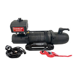 Лебедка электрическая 12V COMEUP Seal Slim 12500 lbs / 5670 кг синтетический трос