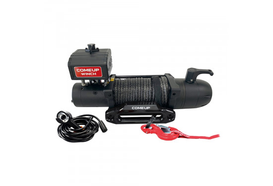 Лебедка электрическая 12V COMEUP Seal Slim 12500 lbs / 5670 кг синтетический трос