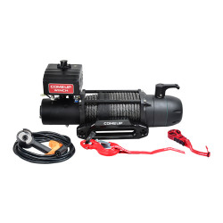 Лебедка электрическая 12V COMEUP Seal Slim 9500 lbs / 4309 кг синтетический трос