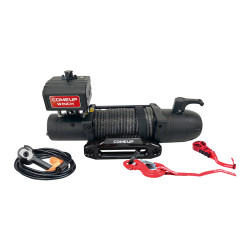 Лебедка электрическая 12V COMEUP Seal Slim 12500 lbs / 5670 кг синтетический трос