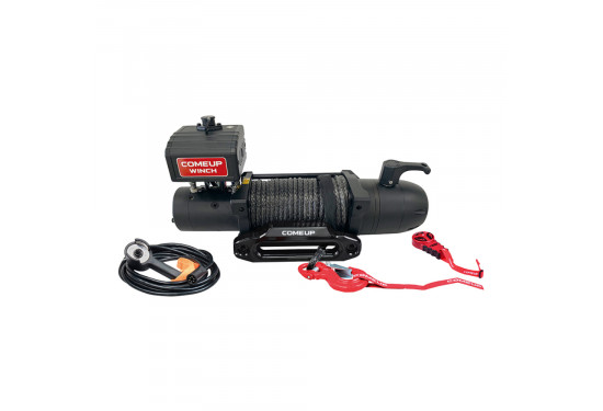 Лебедка электрическая 12V COMEUP Seal Slim 12500 lbs / 5670 кг синтетический трос