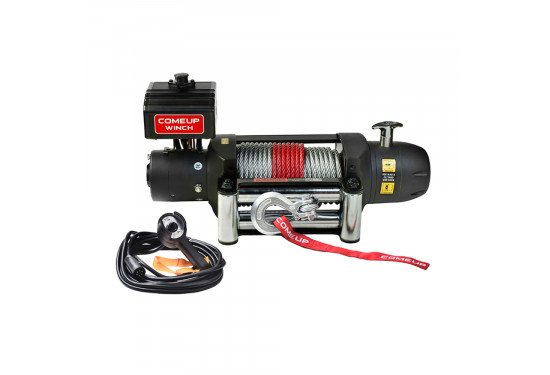 Лебедка электрическая 24V COMEUP Seal Gen2 12500 lbs / 5670 кг стальной трос
