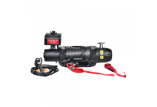 Лебедка электрическая 12V COMEUP Seal Gen2 12500 lbs / 5670 кг синтетический трос