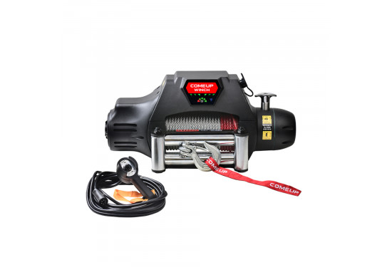 Лебедка электрическая 12V COMEUP Seal Gen2 9500 lbs / 4309 кг стальной трос