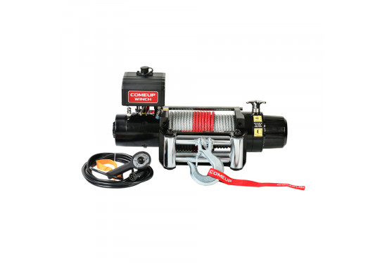 Лебедка электрическая 24V COMEUP DV-12 light 12000 lbs / 5443 кг стальной трос