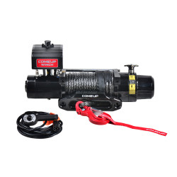 Лебедка электрическая 12V COMEUP DV-12s light 12000 lbs / 5443 кг синтетический трос