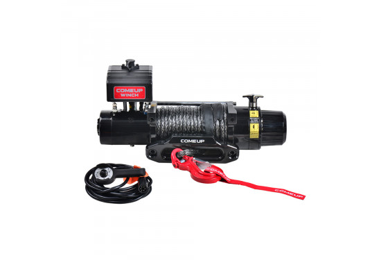 Лебедка электрическая 24V COMEUP DV-12s light 12000 lbs / 5443 кг синтетический трос
