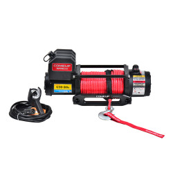 Лебедка электрическая 12V COMEUP GIO 80s 8000 lbs / 3630 кг синтетический трос	