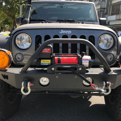 Лебедка электрическая 12V COMEUP GIO 80s 8000 lbs / 3630 кг синтетический трос	