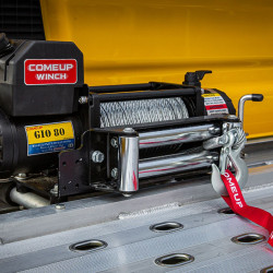 Лебедка электрическая 12V COMEUP GIO 80 8000 lbs / 3630 кг стальной трос