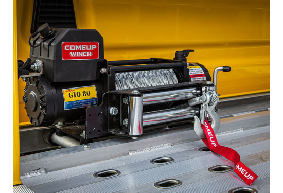 Лебедка электрическая 12V COMEUP GIO 80 8000 lbs / 3630 кг стальной трос