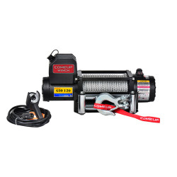 Лебедка электрическая 12V COMEUP GIO 120 STD 12000 lbs / 5443 кг стальной трос