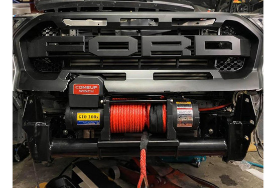 Лебедка электрическая 12V COMEUP GIO 100S STD 10000 lbs / 4535 кг синтетический трос