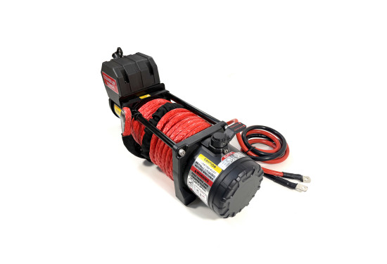 Лебедка электрическая 12V COMEUP GIO 100S STD 10000 lbs / 4535 кг синтетический трос