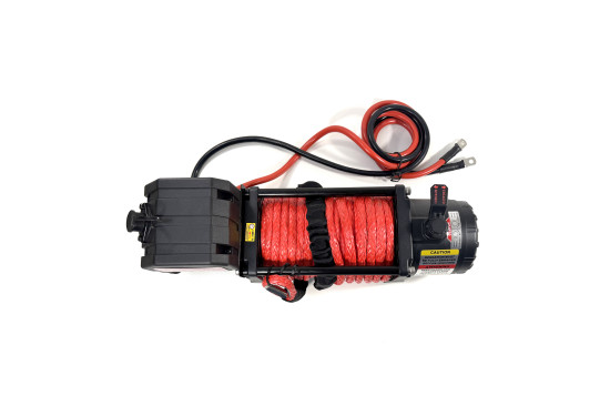 Лебедка электрическая 12V COMEUP GIO 100S STD 10000 lbs / 4535 кг синтетический трос