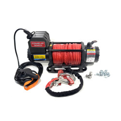 Лебедка электрическая 12V COMEUP GIO 120S STD 12000 lbs / 5443 кг синтетический трос