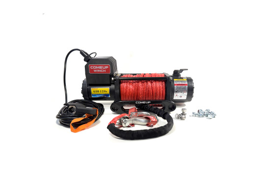 Лебедка электрическая 12V COMEUP GIO 120S STD 12000 lbs / 5443 кг синтетический трос