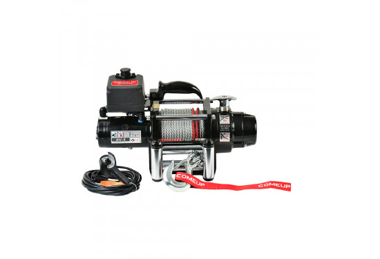 Лебедка электрическая 12V ATV COMEUP DV-6 STD 6000 lbs / 2722 кг стальной трос