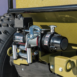 Лебедка электрическая 12V ATV COMEUP DV-6 STD 6000 lbs / 2722 кг стальной трос