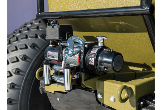 Лебедка электрическая 12V ATV COMEUP DV-6 STD 6000 lbs / 2722 кг стальной трос