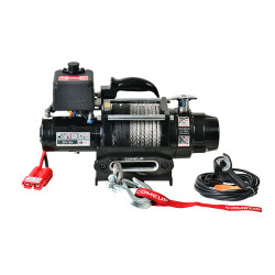 Лебедка электрическая переносная 12V ATV COMEUP DV-6s Carry On 6000 lbs / 2722 кг синтетический трос