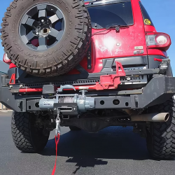 Лебедка электрическая переносная 12V ATV COMEUP DV-6s Carry On 6000 lbs / 2722 кг синтетический трос