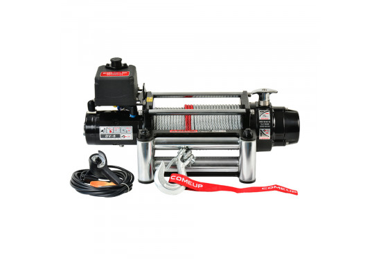 Лебедка электрическая 12V ATV COMEUP DV-6 long 6000 lbs / 2722 кг стальной трос