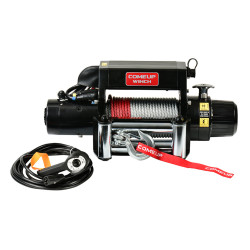 Лебедка электрическая 12V COMEUP DV-9i 9000 lbs / 4082 кг стальной трос