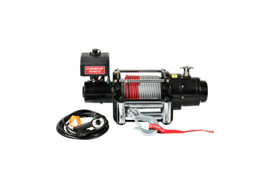 Лебедка электрическая 24V COMEUP DV-15 15000 lbs / 6 804 кг стальной трос