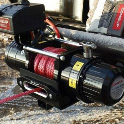 Лебедка электрическая переносная 12V COMEUP Cap-9.0s 9000 lbs / 4082 кг синтетический трос