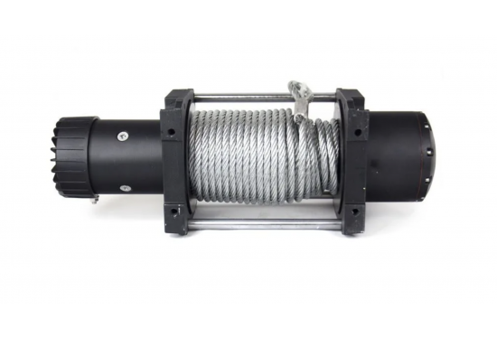 Лебедка электрическая 24V Electric Winch GRIZZLY 17000lbs / 7727 кг стальной трос