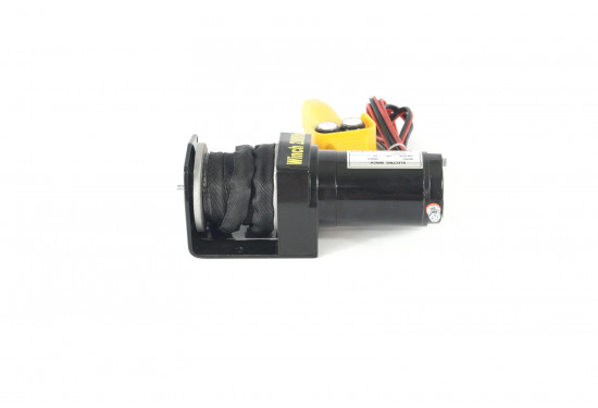 Лебедка электрическая 12V ATV Electric Winch 2000lbs / 907 кг с синтетическим тросом