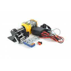 Лебедка электрическая 12V ATV Electric Winch 3000lbs / 1361 кг стальной трос