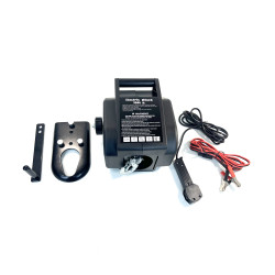 Лебедка электрическая переносная Electric Winch 12V 3500 LBS 1578 кг