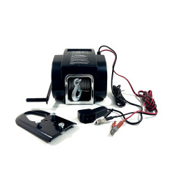 Лебедка электрическая переносная Electric Winch 12V 5000 LBS / 2268 кг