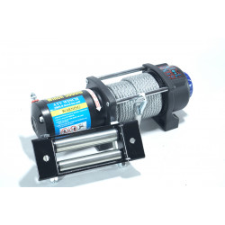 Лебедка электрическая 12V Electric Winch 5000lbs / 2268 кг стальной трос